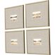 Landscapes Collection Sleek Champagne Gold Wood Framed Art