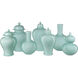 Celadon 14 X 9 inch Temple Jar, Small
