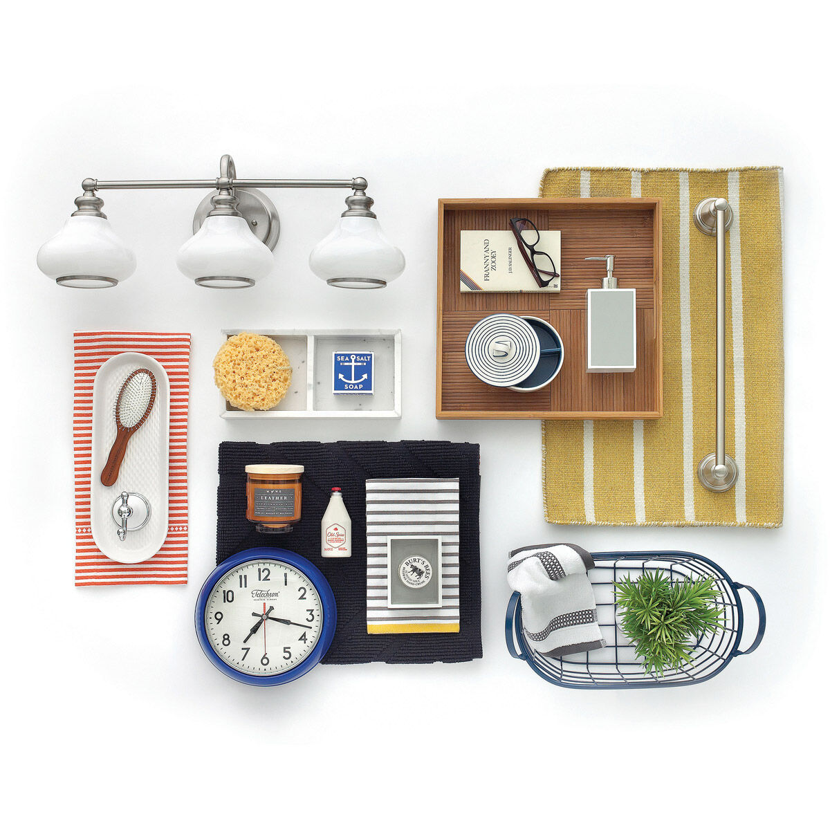 Ainsley 3 Light 24 inch Brushed Nickel Vanity Light Wall Light