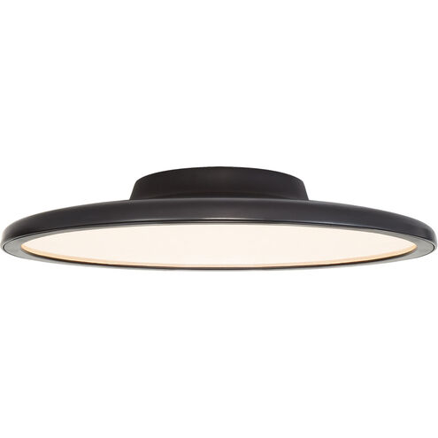 Peter Bristol Dot LED 16.5 inch Matte Black Flush Mount Ceiling Light