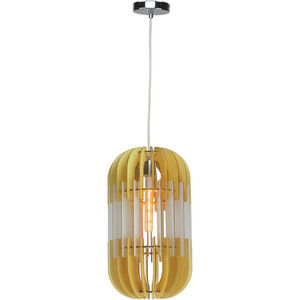 Canada 1 Light 11 inch White Single Pendant Light Ceiling Light