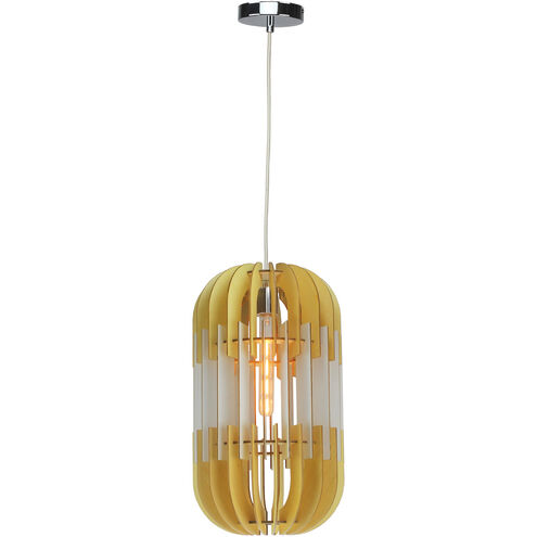 Canada 1 Light 11 inch White Single Pendant Light Ceiling Light