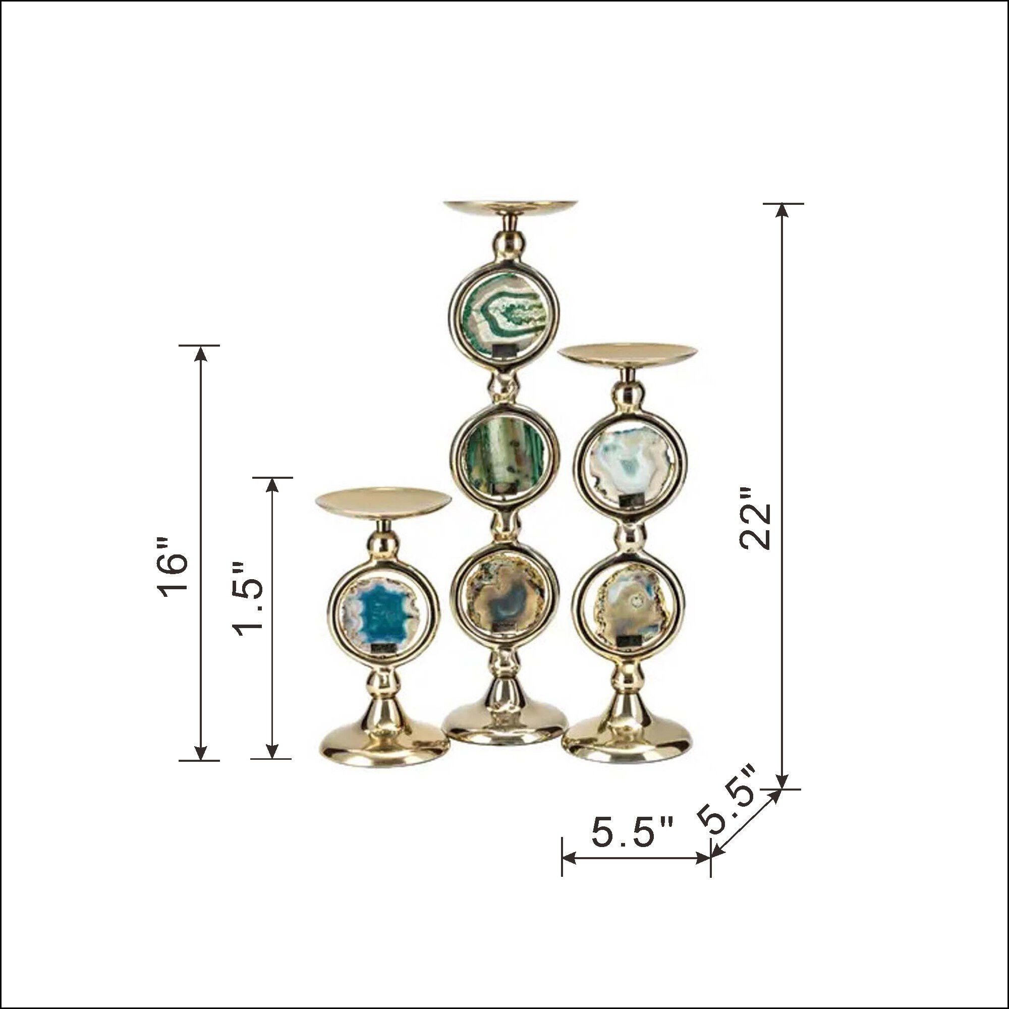 Baron 10.5 X 5.5 inch Candle Holder