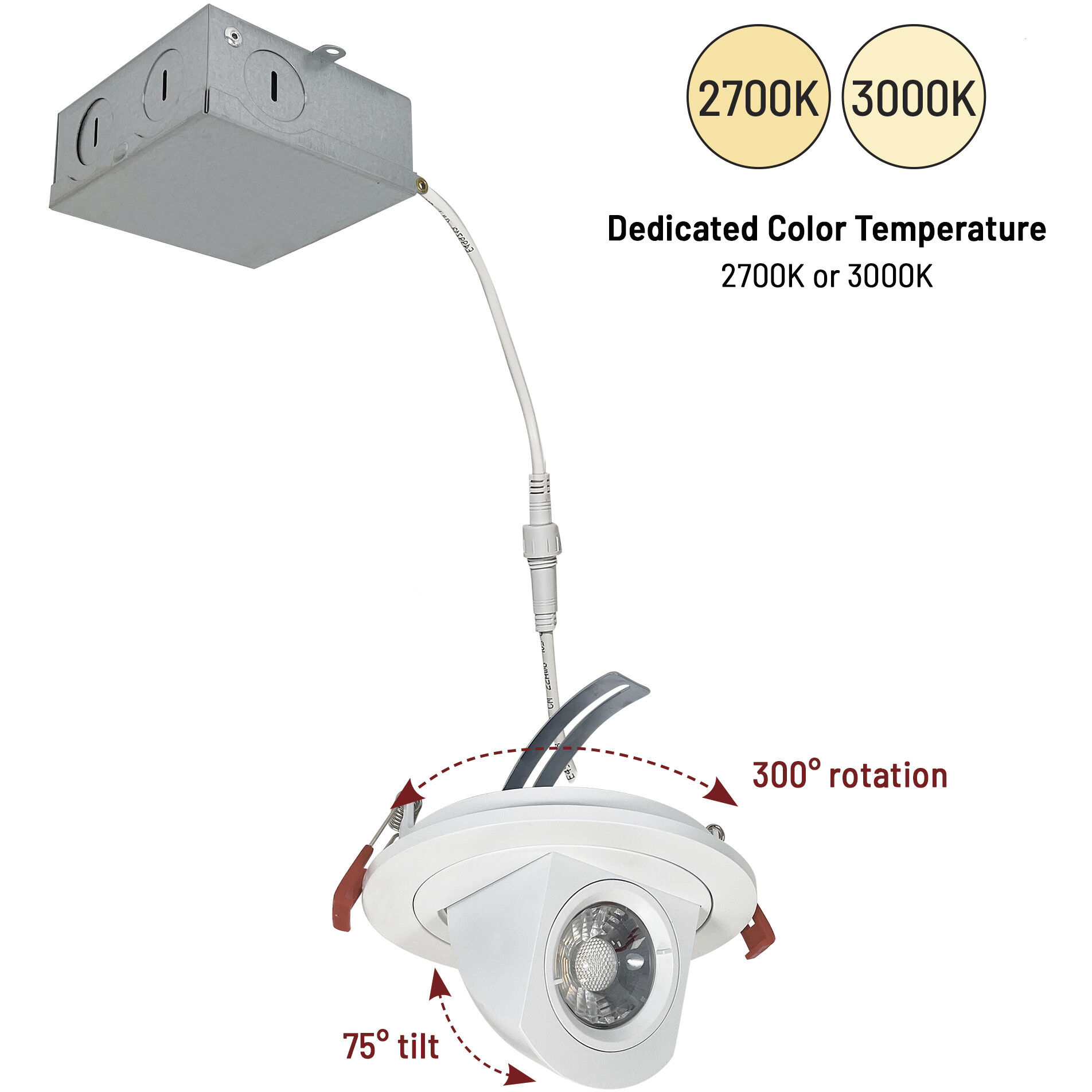 M4 Matte Powder White Round Adjustable Elbow