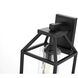 Zora 1 Light 19 inch Black Outdoor Wall Sconce