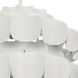 Swoon 1 Light 16 inch Matte White Pendant Ceiling Light, Smithsonian Collaboration