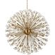 Vera 34 Light 50 inch Gold Pendant Ceiling Light