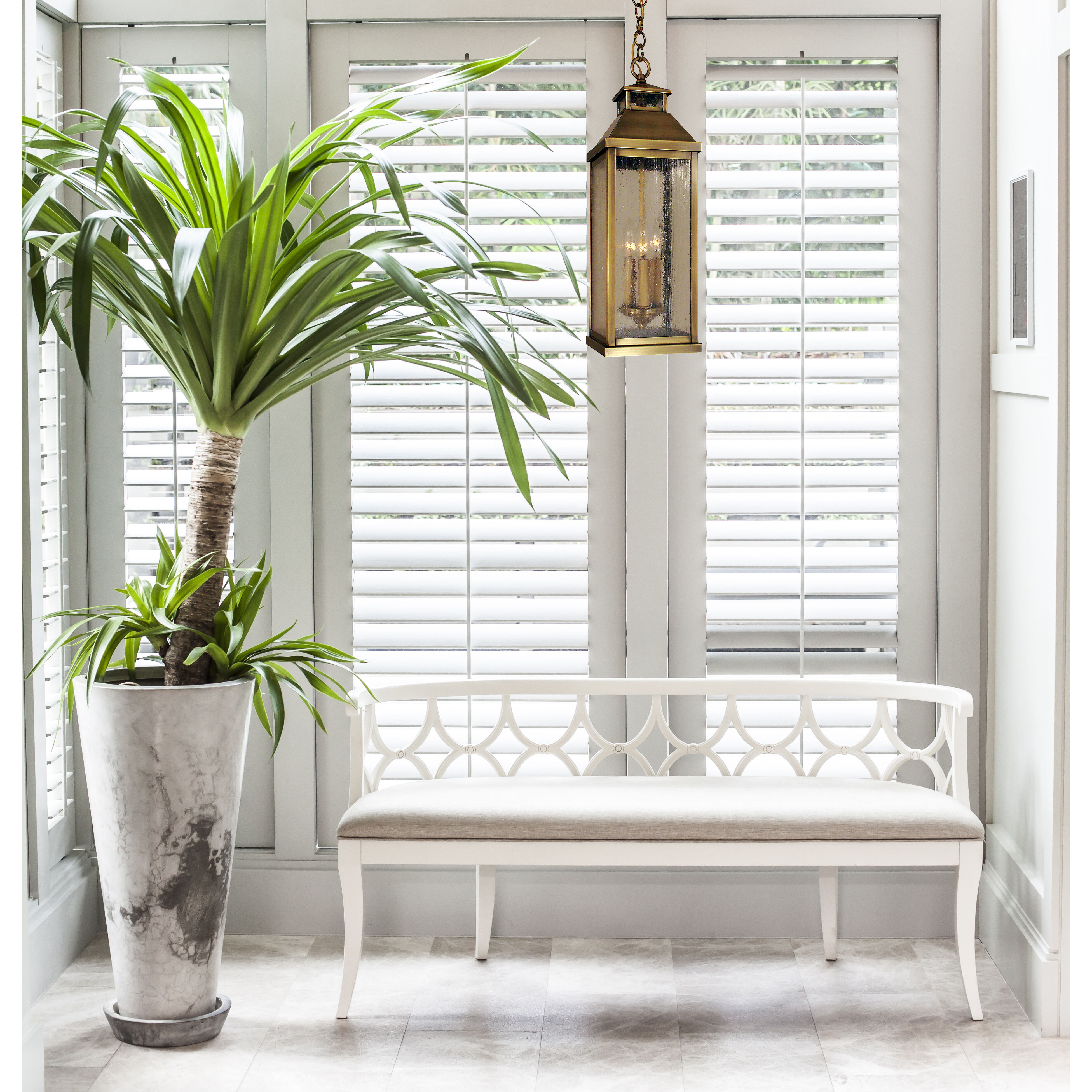 Canterbury 3 Light 7 inch Bronze Pendant Ceiling Light in Frosted