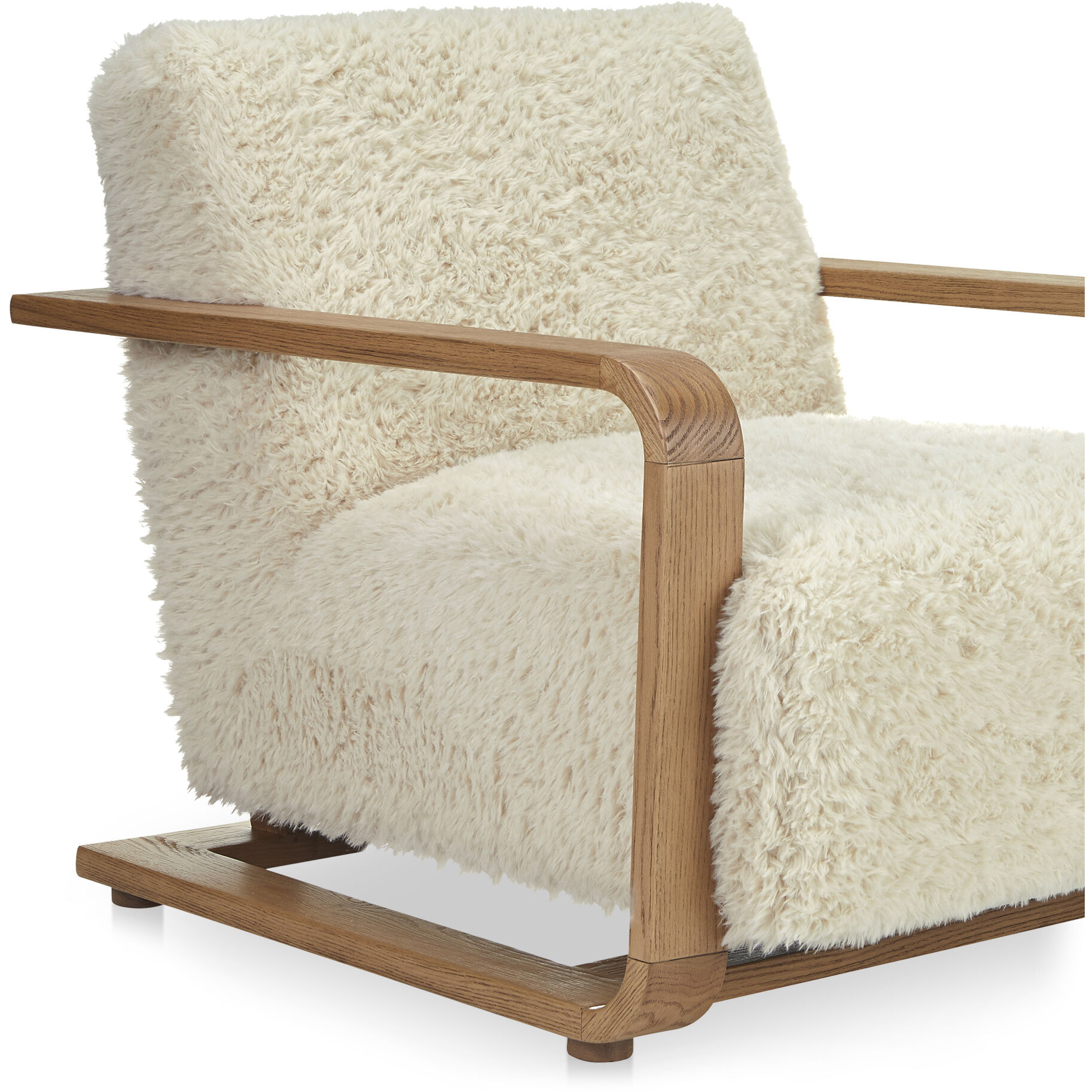 Eckersley White Lounge Chair