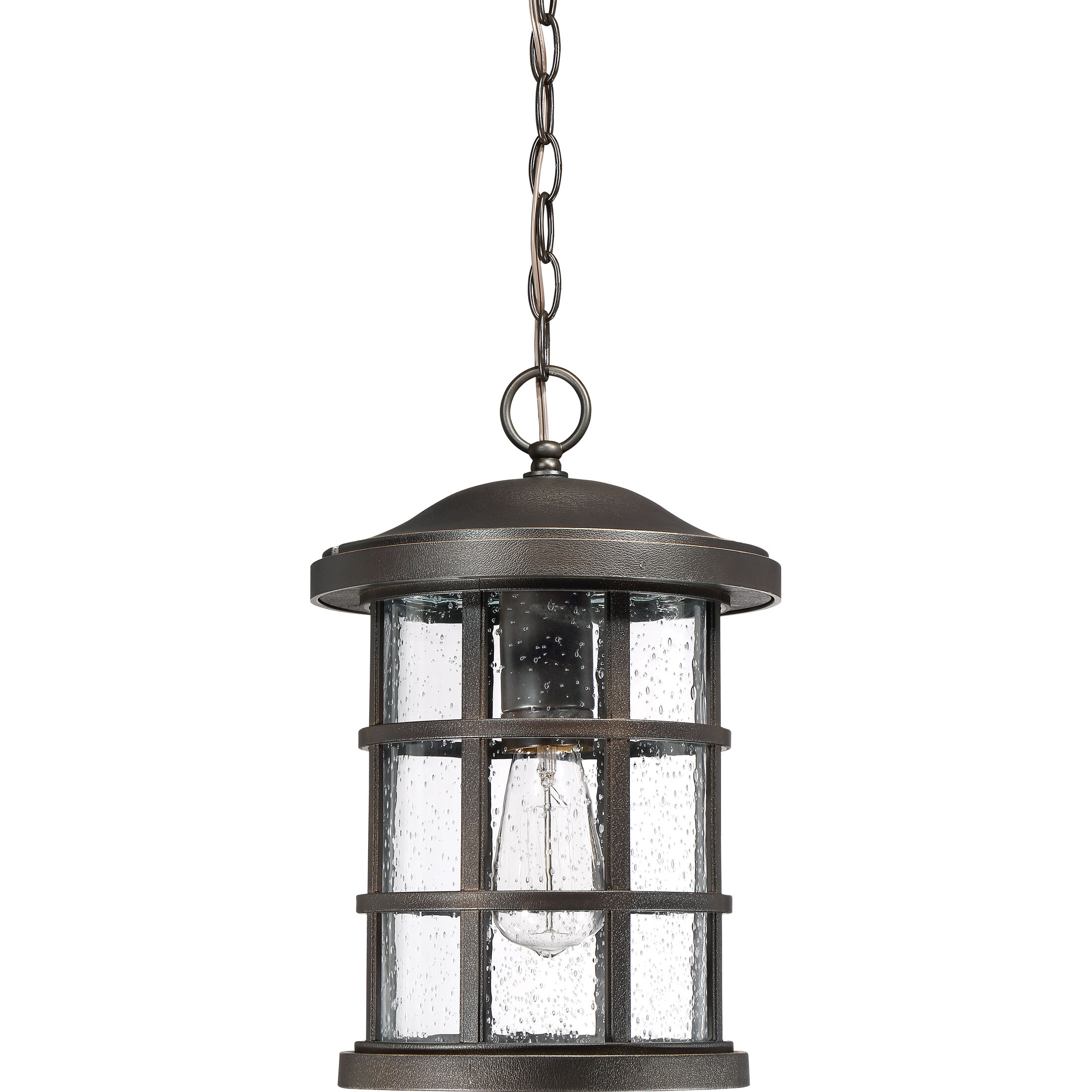 Crusade 1 Light 10 inch Palladian Bronze Outdoor Hanging Lantern