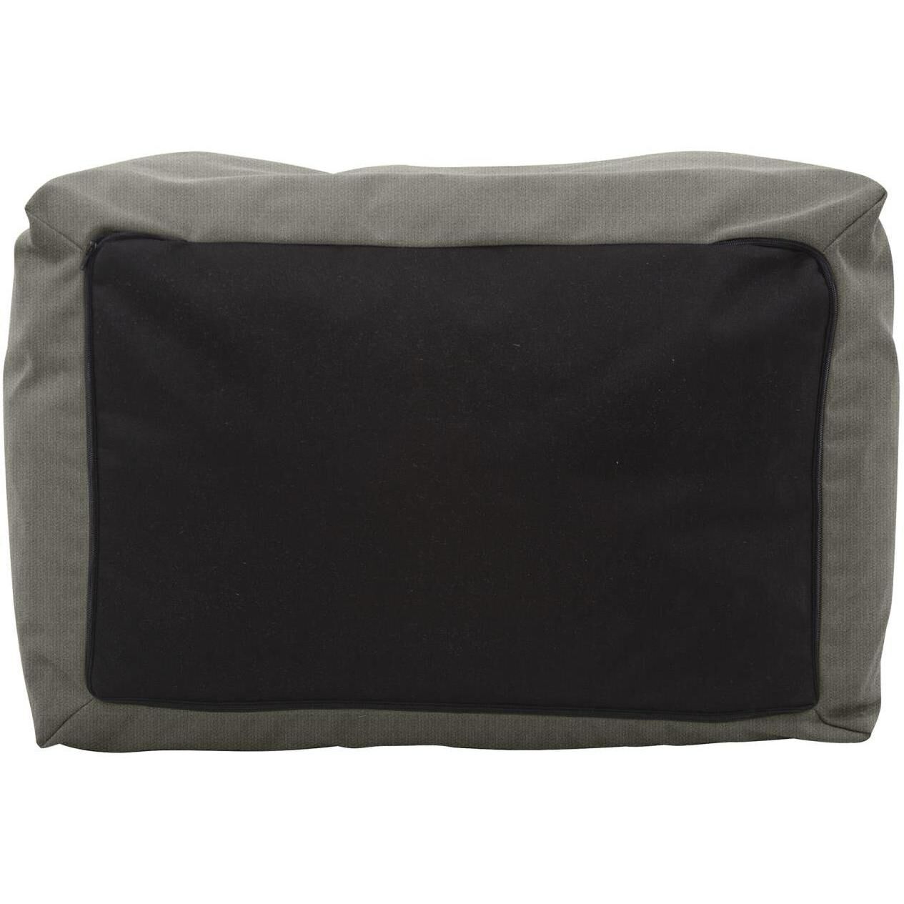 Driftwood 18.25 inch Sand Outdoor Pouf Bench