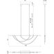 Aryas LED 48 inch Urban Bronze Linear Pendant Ceiling Light
