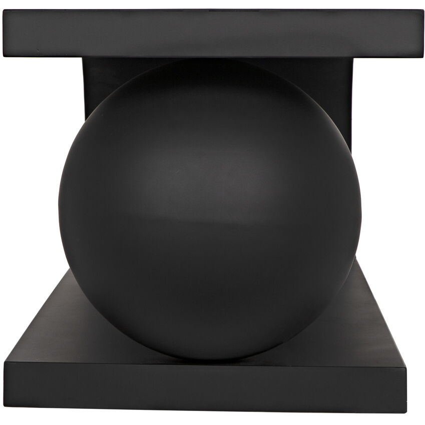 Estelle 62 X 18 inch Matte Black Coffee Table