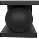 Estelle 62 X 18 inch Matte Black Coffee Table