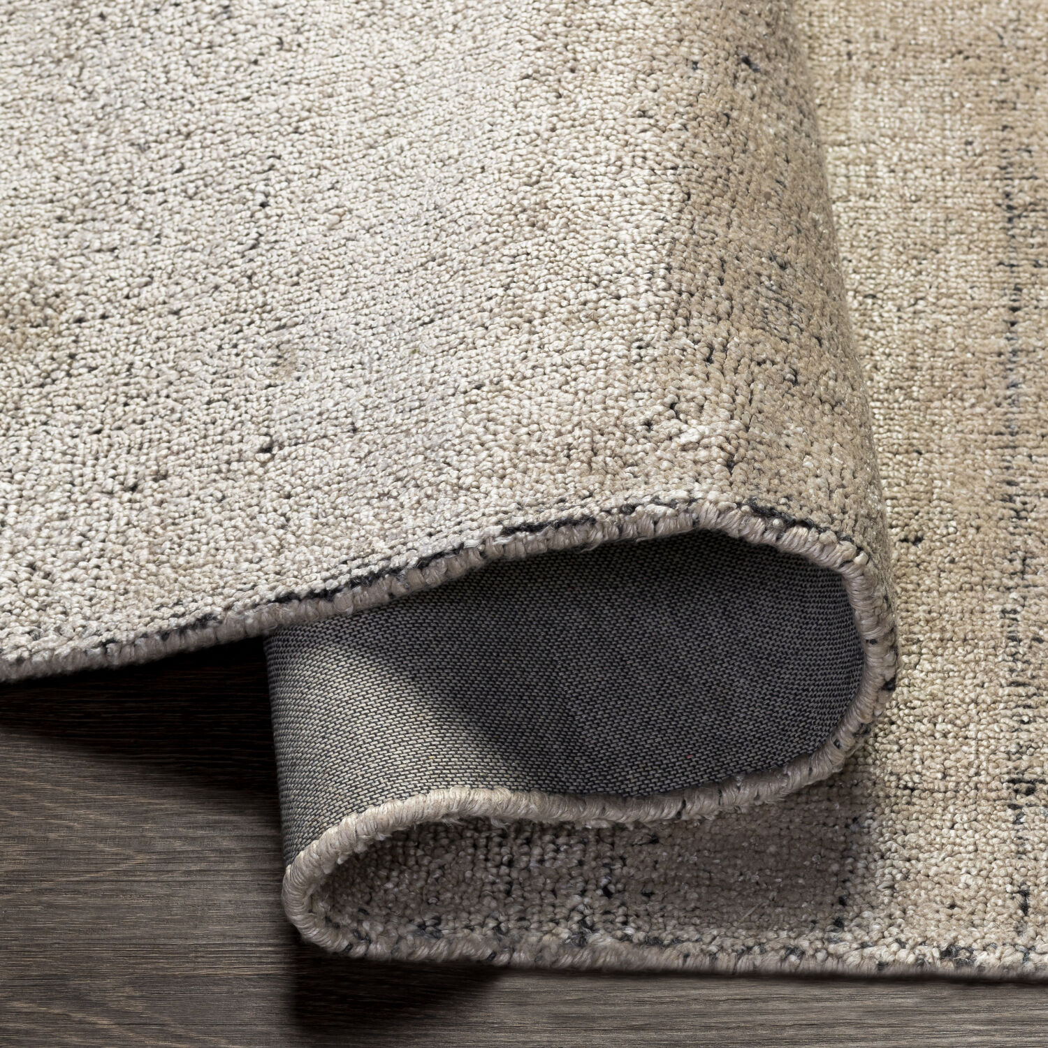 Helen 90 X 60 inch Black Rug, Rectangle