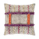 Raja 18 X 18 inch Bright Pink/Beige/Bright Yellow/Bright Orange Pillow Kit, Square