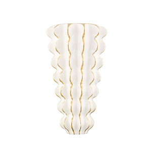 Esperanza 2 Light 10 inch Ceramic Gloss White Wall Sconce Wall Light
