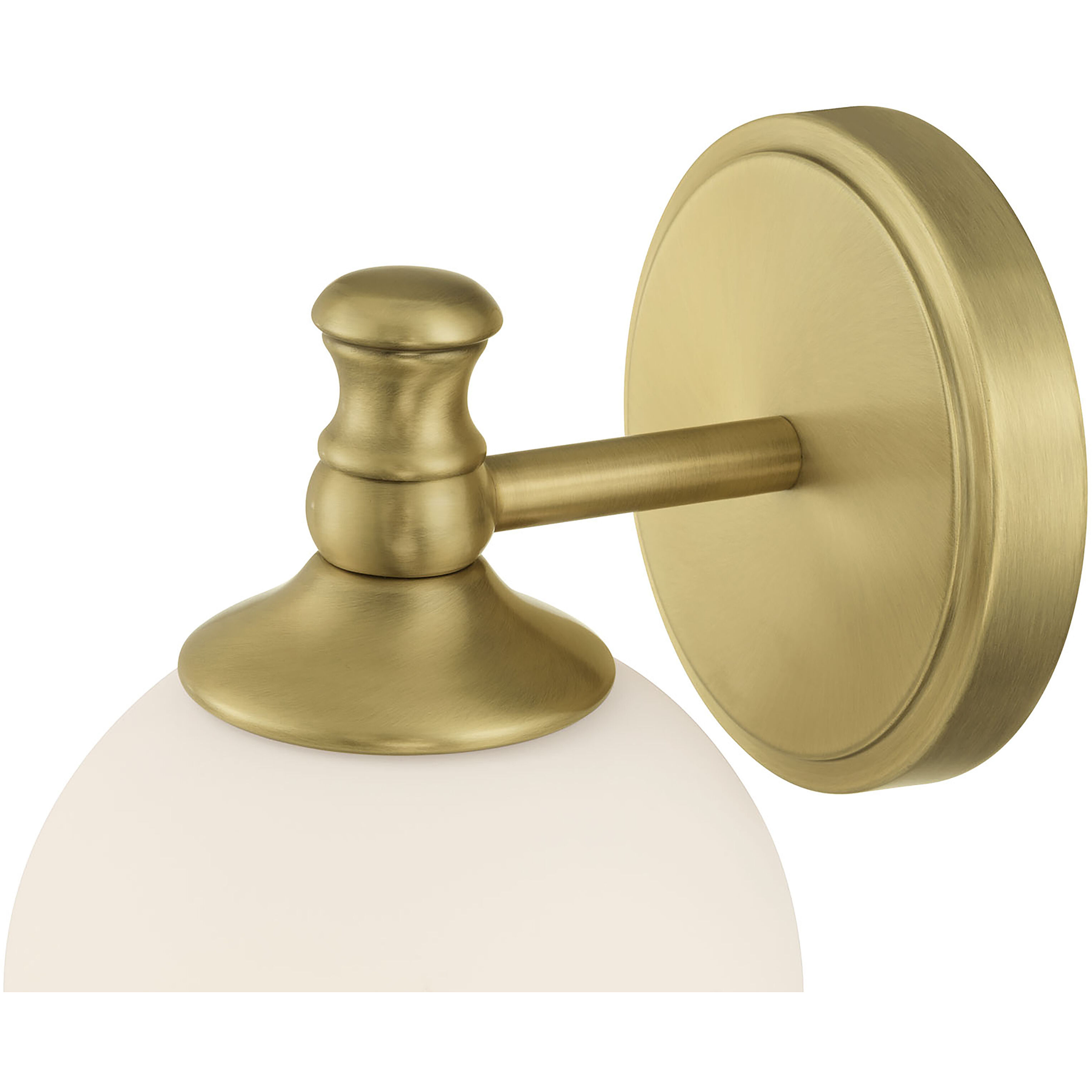Orlisse 1 Light 6 inch Vintage Brass Wall Sconce Wall Light