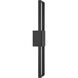 Contact LED 27 inch Textured Black Outdoor Wall Lantern