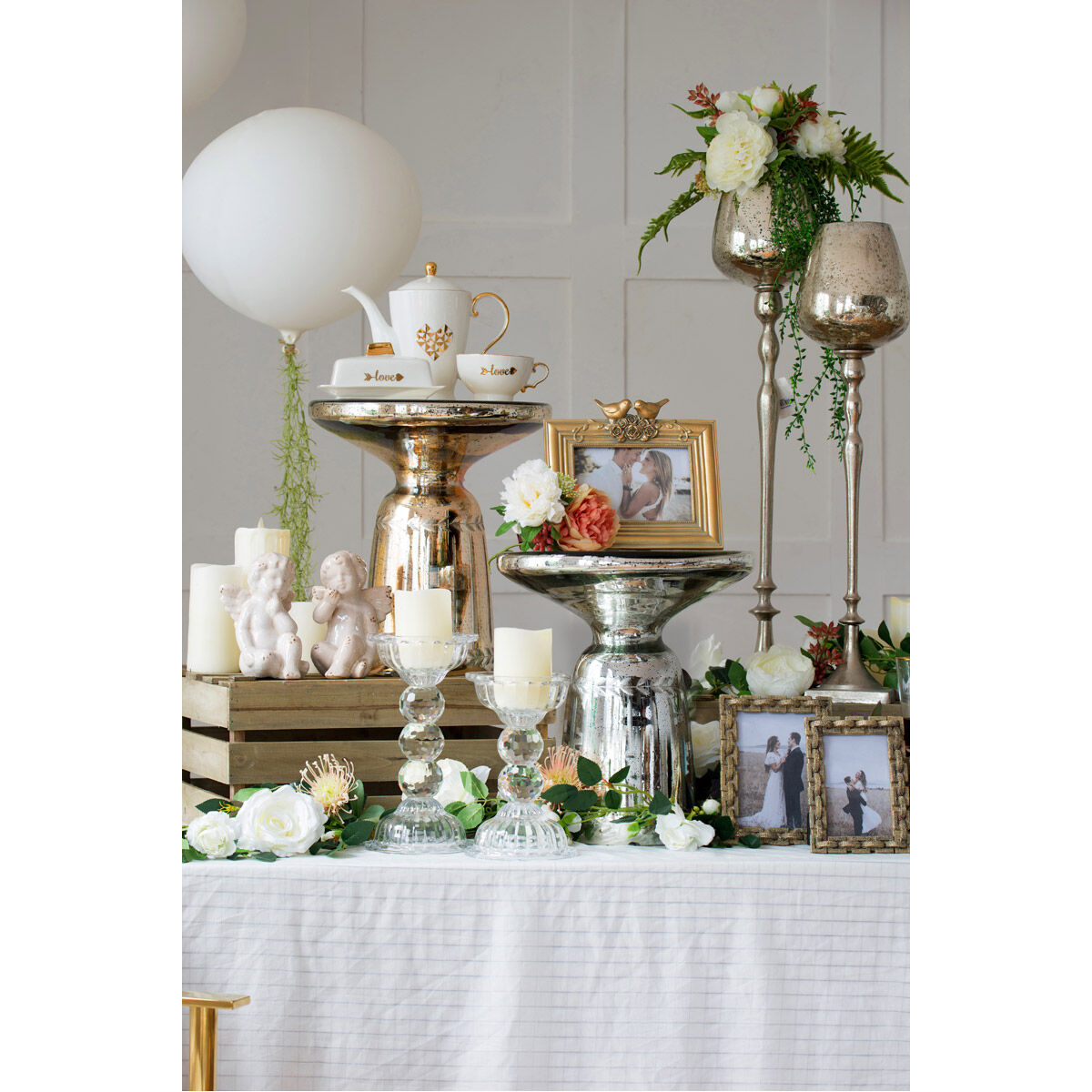 Keavy 32.5 X 7 inch Candleholder