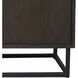Seaton Espresso with Black Credenza