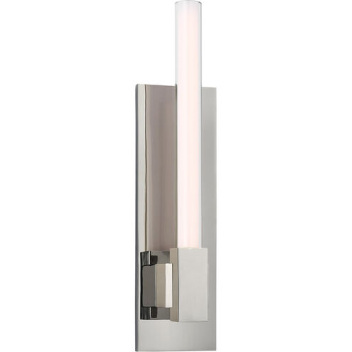 Ian K. Fowler Mafra LED 3 inch Polished Nickel Reflector Bath Sconce Wall Light, Small