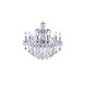 Canada 10 Light 28 inch Chrome Chandelier Ceiling Light