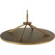 Stiles LED 36 inch Ashen Gold Pendant Ceiling Light