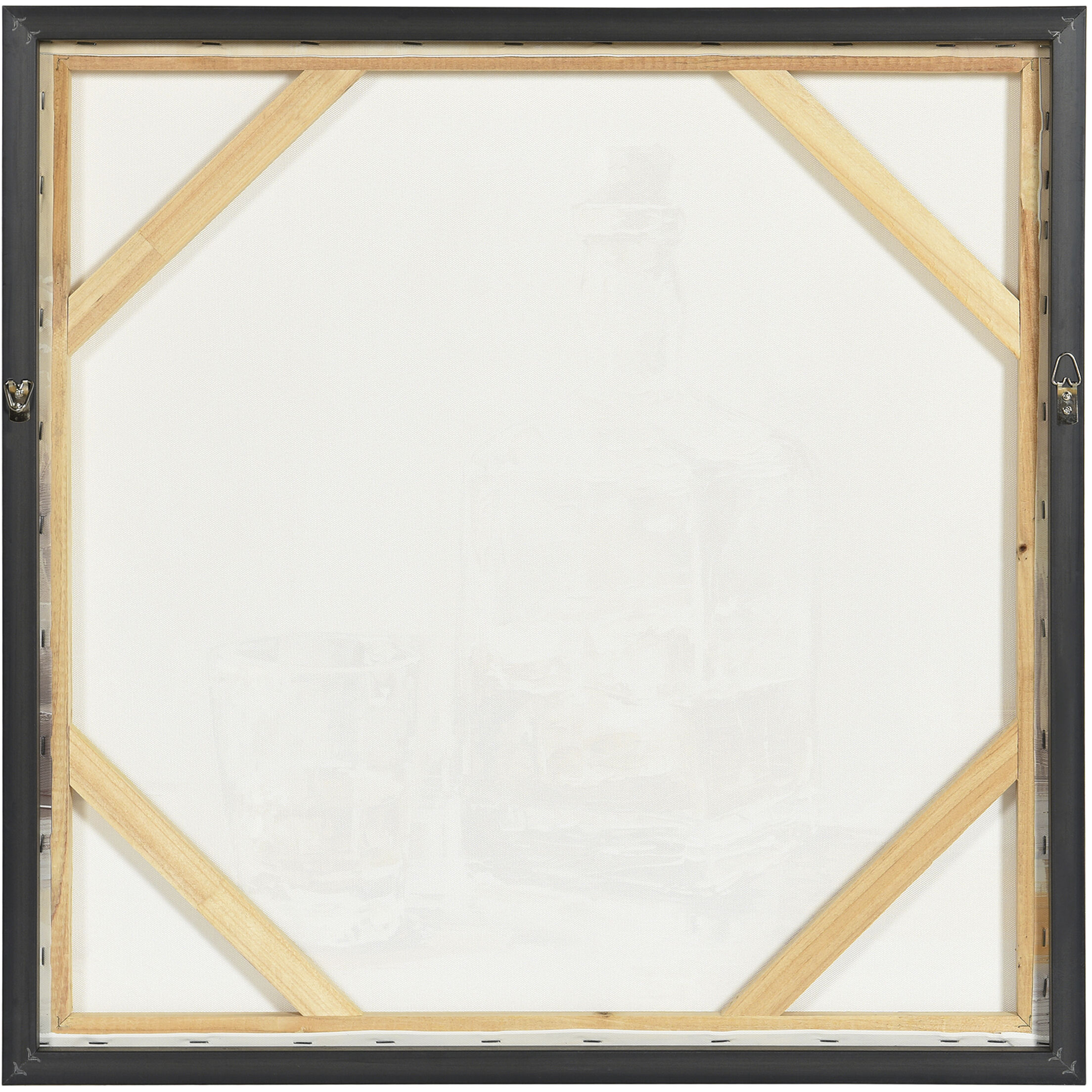 Sisters Orange and Red and Cream Wall Art