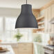 Cradle 1 Light 13 inch Black Pendant Ceiling Light