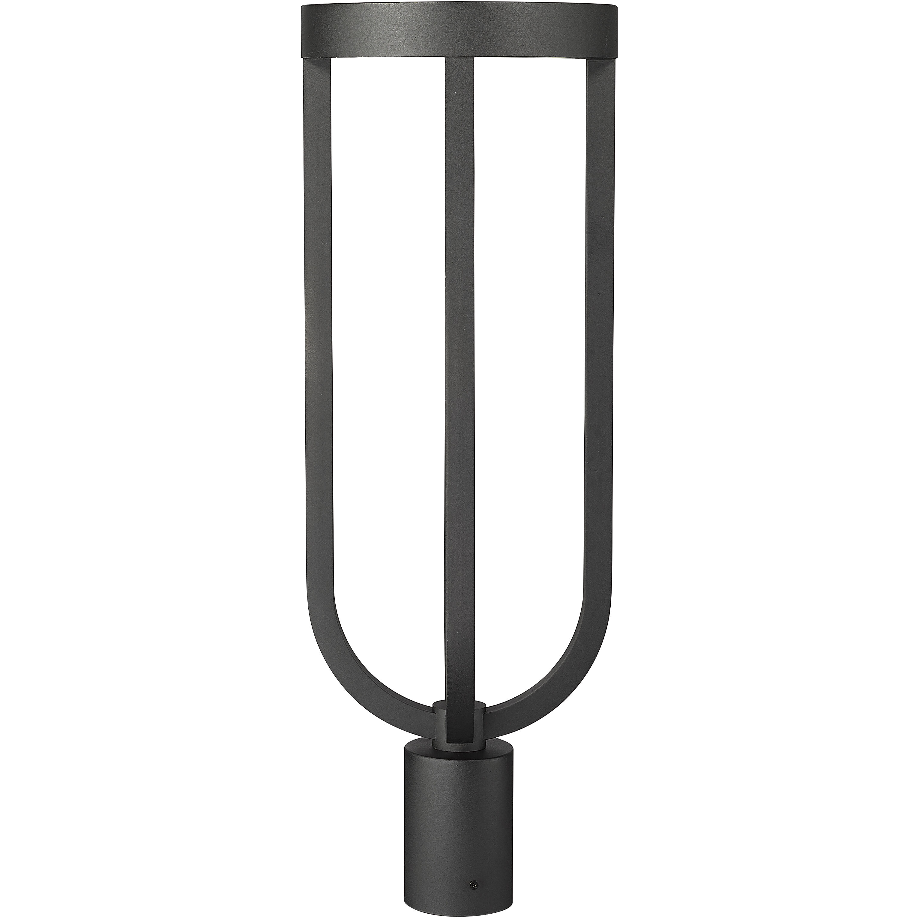 Leland LED 26.25 inch Sand Black Outdoor Post Mount Fixture