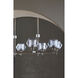 Holm 8 Light 50 inch Pewter Chandelier Ceiling Light