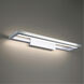 View LED 20 inch Brushed Aluminum Bath Vanity & Wall Light in 3500K, dweLED