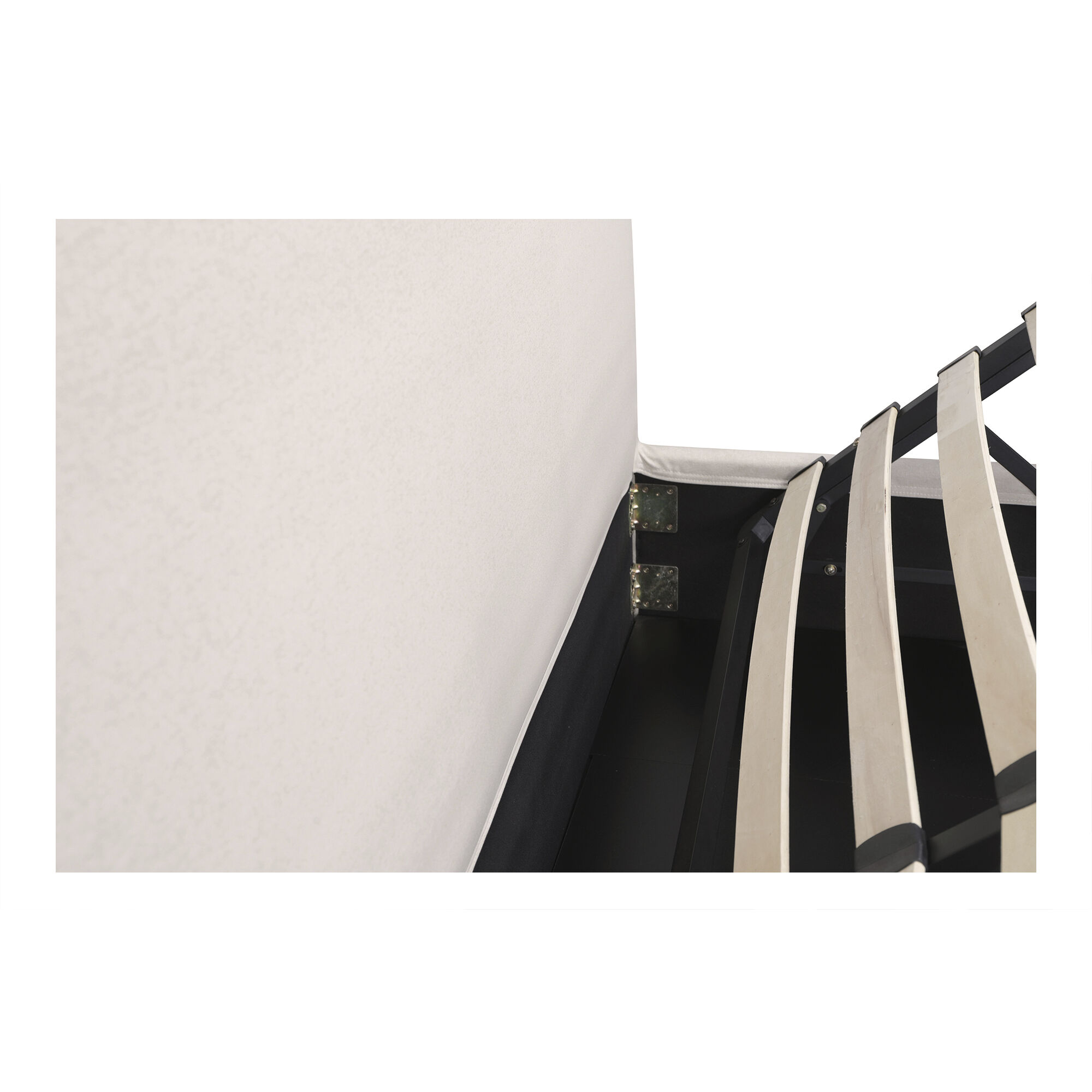 Joan White Storage Bed, King