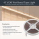 6T Series COB Wet White 3000K 192 inch Tape Light, High