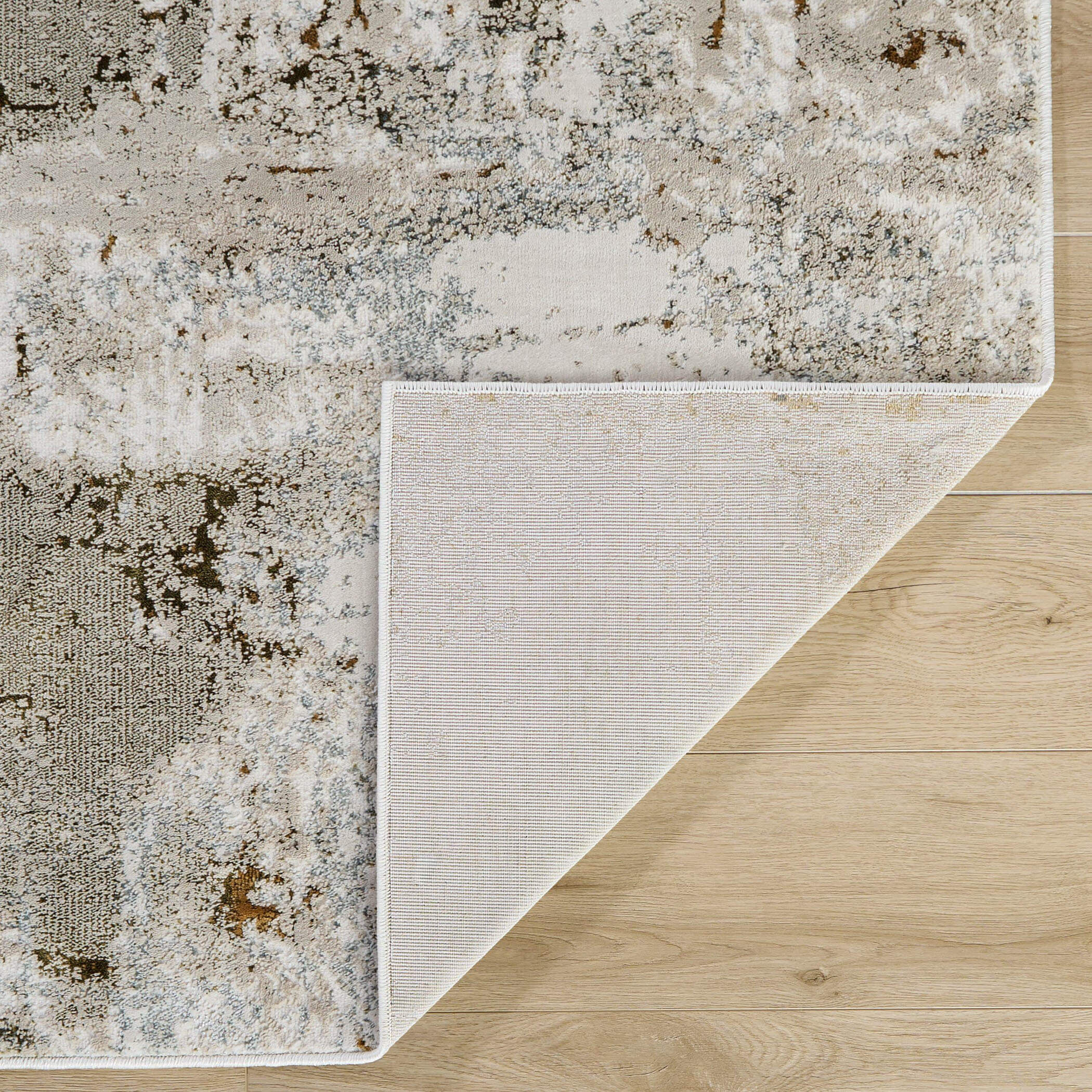 Artema 130 X 94 inch Gold Rug in 8 x 11