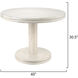 Bourbon White Wash Bistro Table, Inline