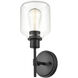 Asheville Indoor Wall Sconce Wall Light in Matte Black