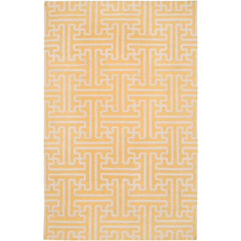 Archive 96 X 60 inch Mustard, Khaki Rug