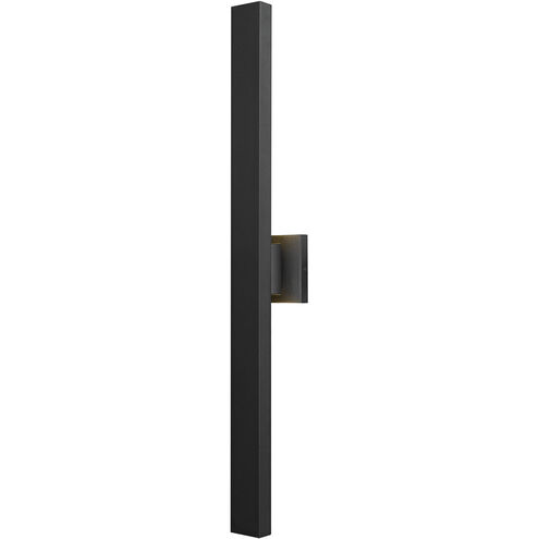 Edge LED 33.25 inch Black Outdoor Wall Light