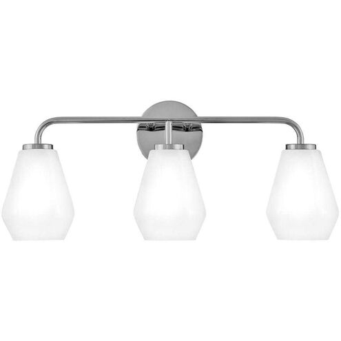 Gio LED 24 inch Chrome Bath Light Wall Light
