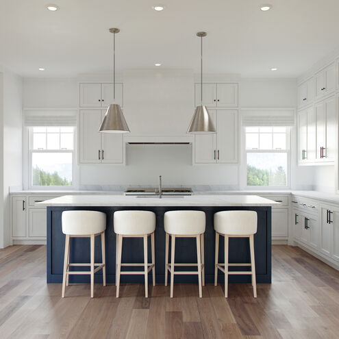 TOB by Thomas O'Brien Gordon 1 Light 15.25 inch Antique Brushed Nickel Pendant Ceiling Light