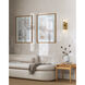 Titus 2 Light 4.5 inch Modern Gold Wall Sconce Wall Light