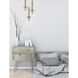 Reveal LED 11 inch Satin Nickel and Satin Brass Multi-Light Pendant Ceiling Light