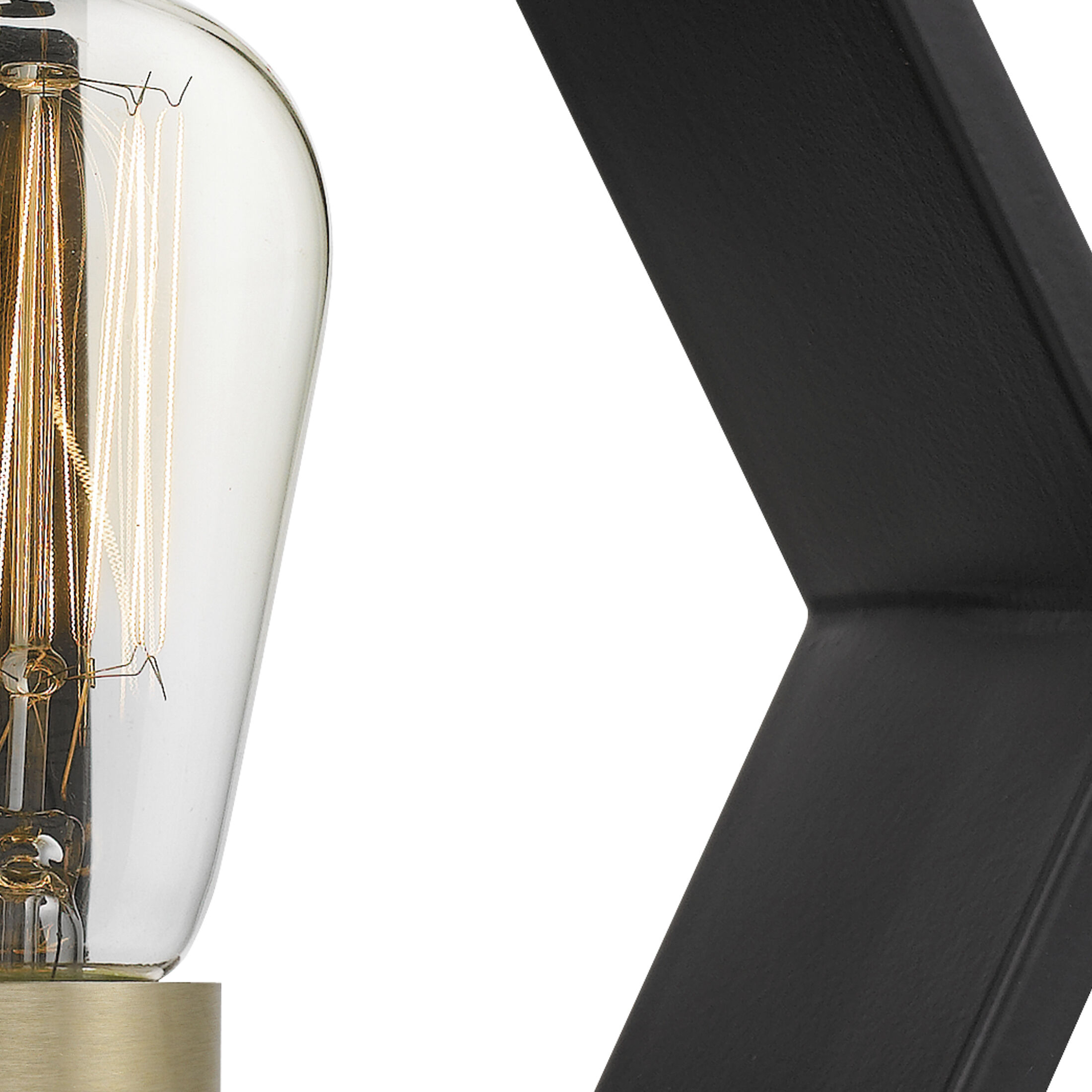 Bismarck 1 Light 10 inch Earth Black Wall Sconce Wall Light, Small