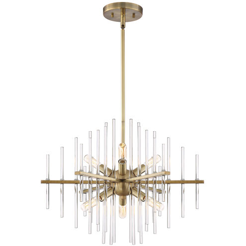 Reeve 6 Light 20 inch Burnished Antique Brass Chandelier Ceiling Light