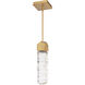 Juliet LED 15 inch Aged Brass Mini Pendant Ceiling Light