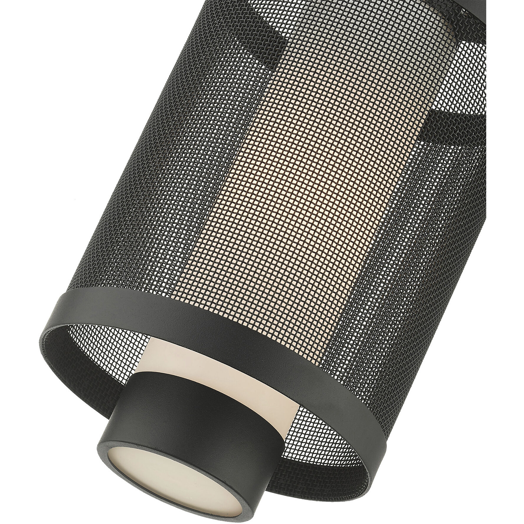 Nottingham 1 Light 9 inch Textured Black Outdoor Pendant Lantern