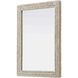 Marlowe 42 X 30 inch Linen White Mirror