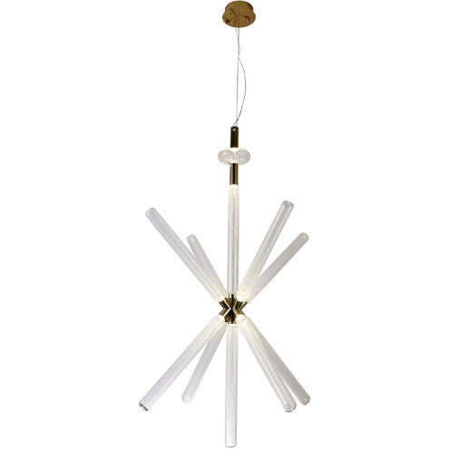 Canada LED 55 inch Gold LED Chandelier Ceiling Light